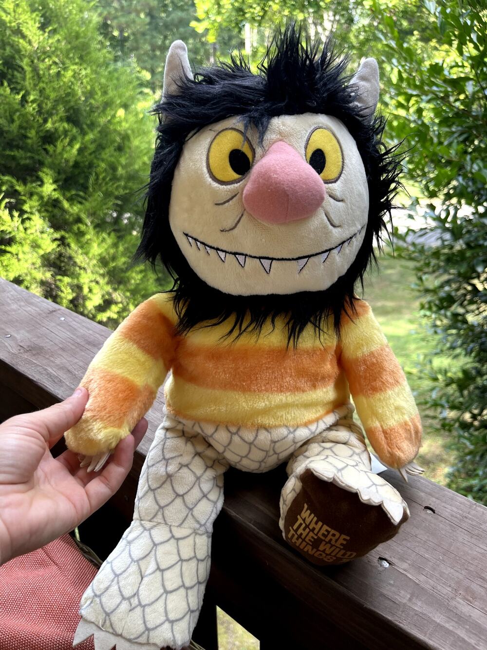 Build-A-Bear Where the Wild Things Are Plush Moishe Monster Maurice Sendak Toy